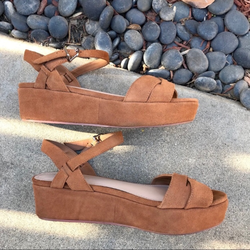 Torrid Tan Platform Sandals 9